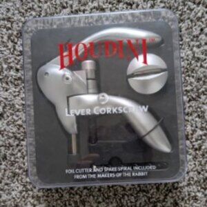 Houdini Lever Corkscrew Wine Opener Set